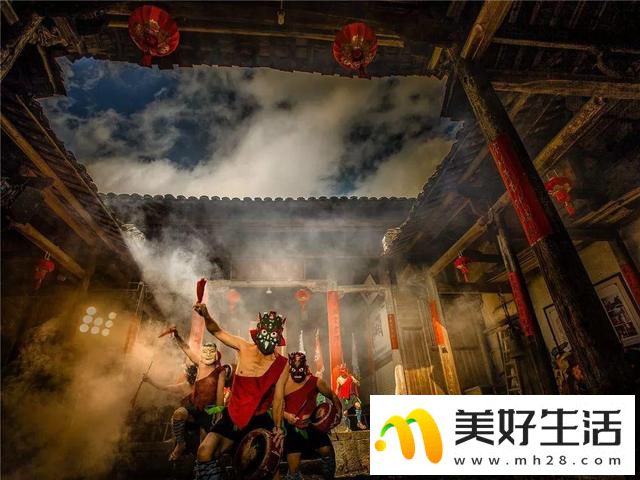 汉族最古老的祭神跳鬼驱瘟避疫舞蹈—傩戏(图1) 汉族最古老的祭神跳鬼驱瘟避疫舞蹈—傩戏(图1)