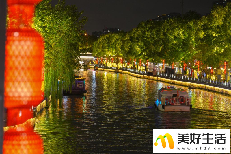 京杭大运河秋日夜景美如画(图2)