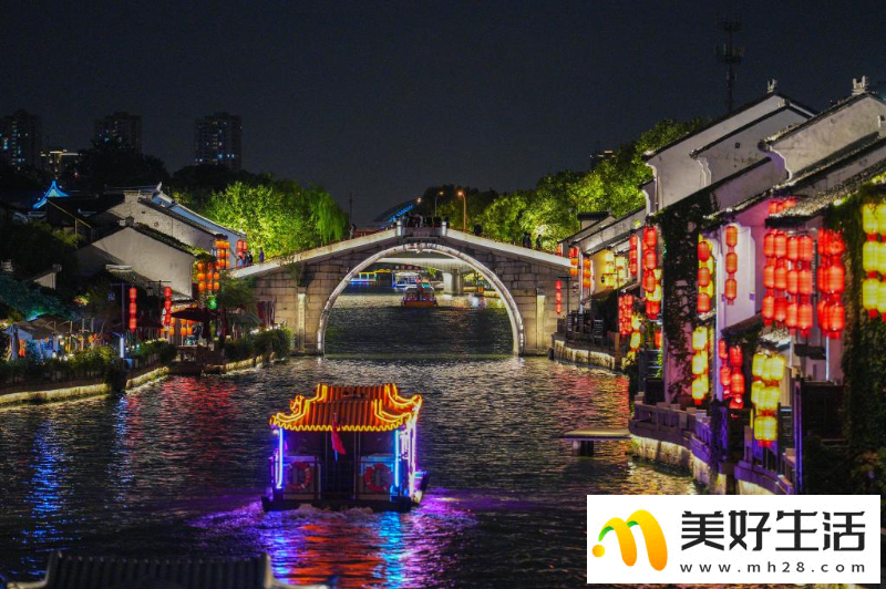 京杭大运河秋日夜景美如画(图3)
