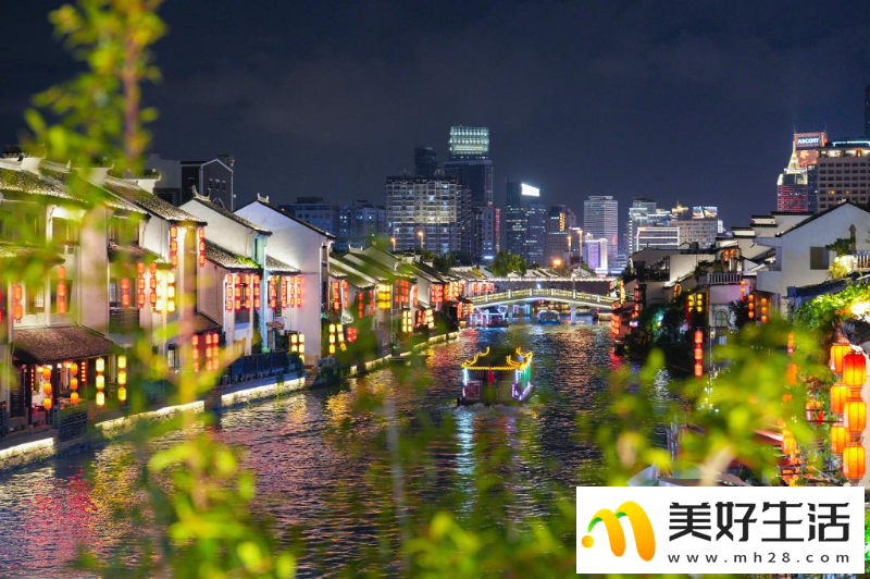 京杭大运河秋日夜景美如画(图5)