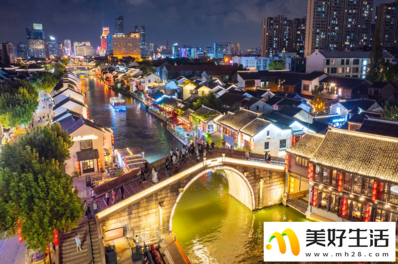 京杭大运河秋日夜景美如画(图6)