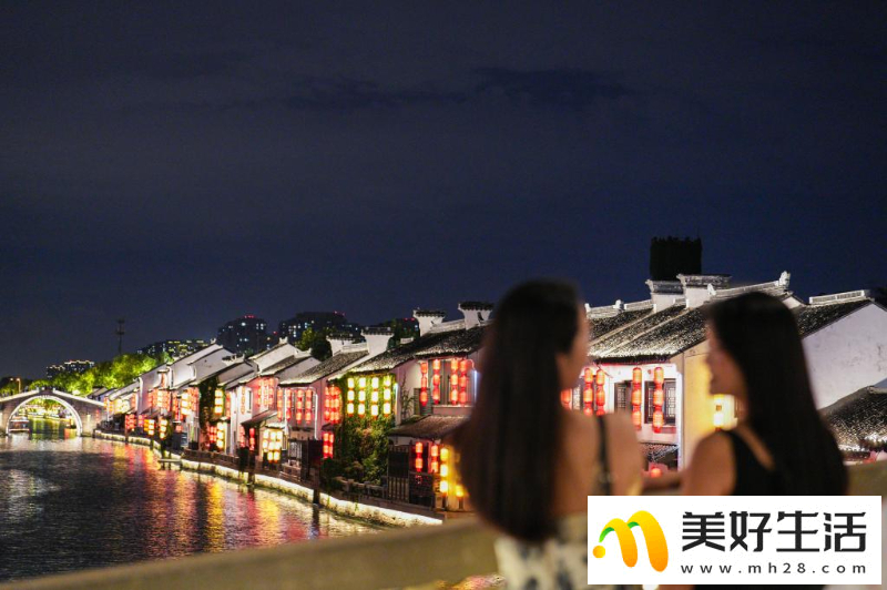 京杭大运河秋日夜景美如画(图10)