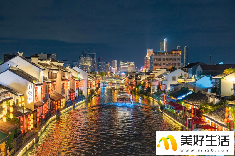 京杭大运河秋日夜景美如画(图11)