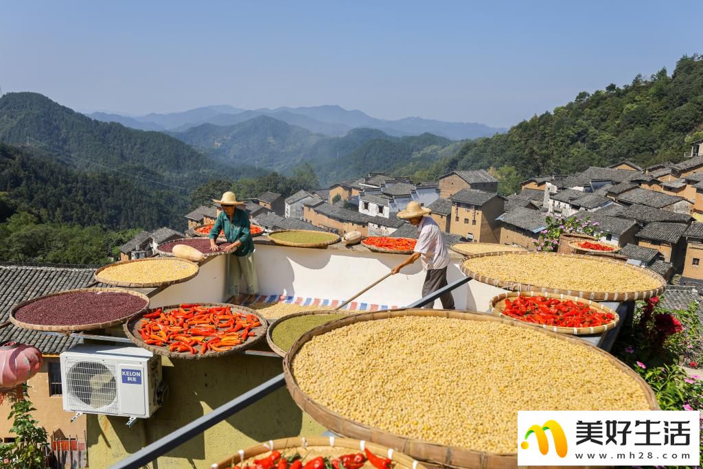 安徽歙县:土楼晒秋(图5) 安徽歙县:土楼晒秋(图5)