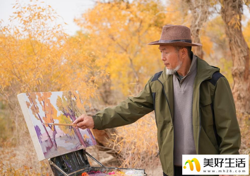 沙漠胡杨入画来(图4)