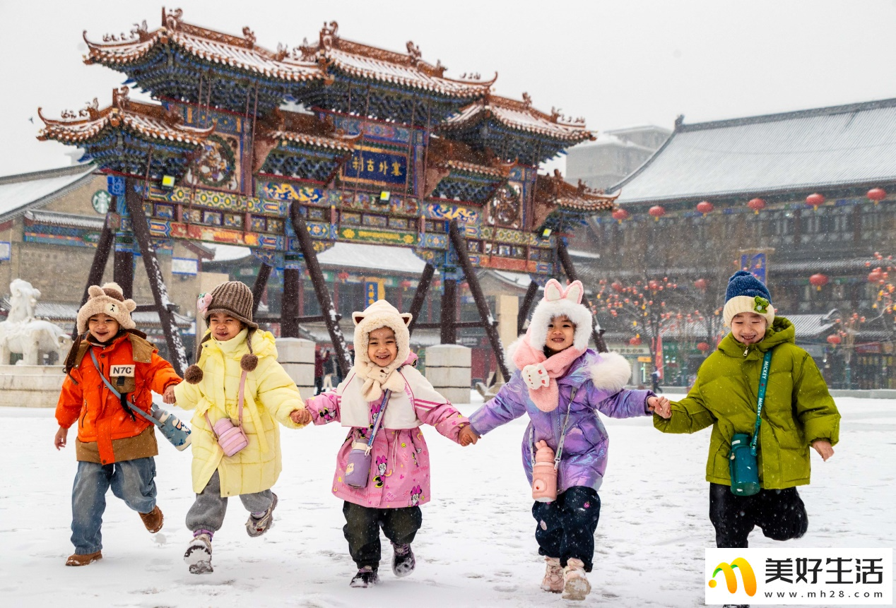 雪落青城 美景如画(图1)