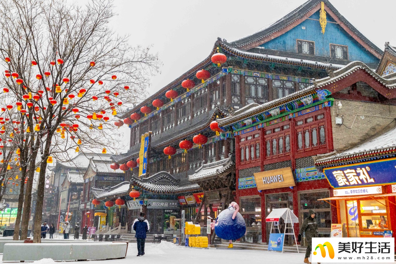 雪落青城 美景如画(图7)