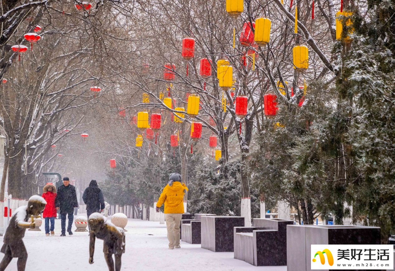 雪落青城 美景如画(图9)