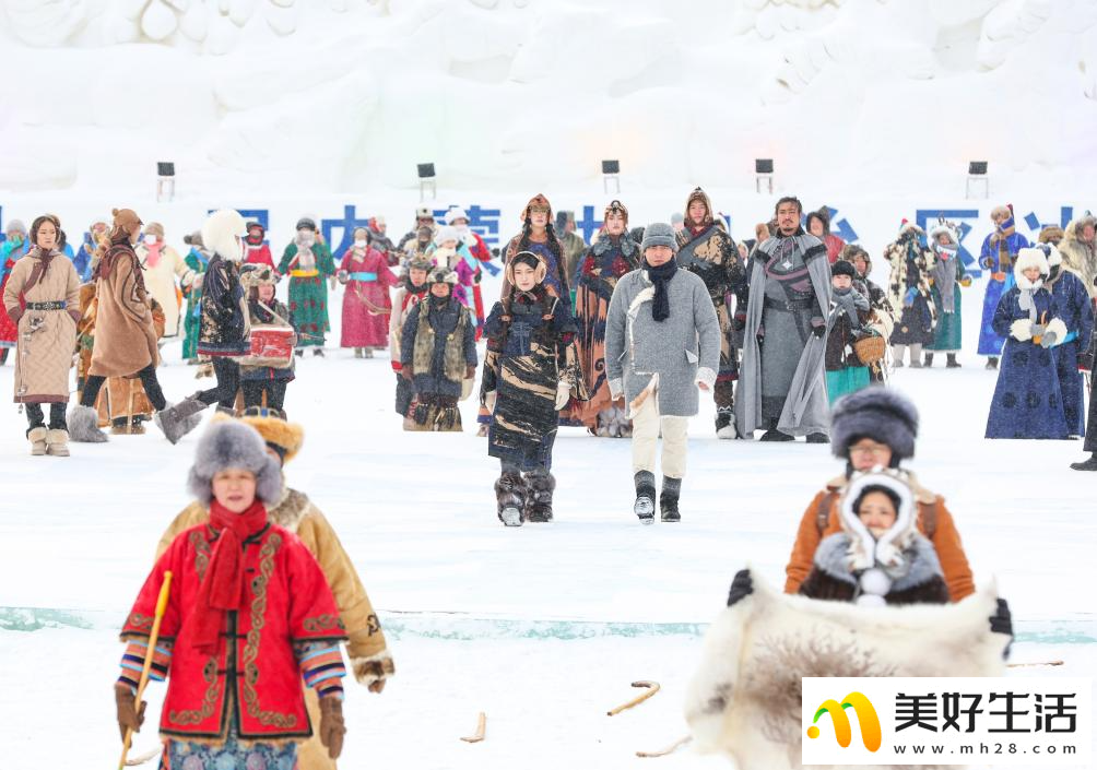 第二十一届内蒙古自治区冰雪那达慕开幕式彩排尽显“民族风”(图8)