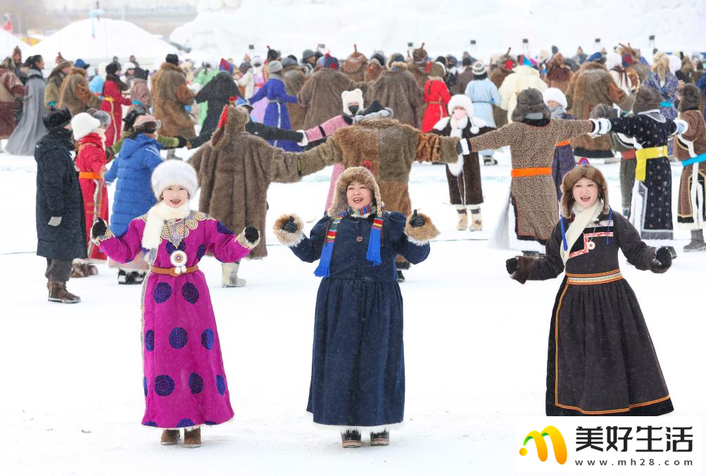 第二十一届内蒙古自治区冰雪那达慕开幕式彩排尽显“民族风”(图10)