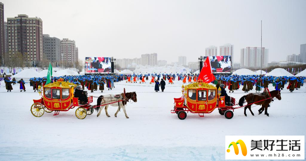 第二十一届内蒙古自治区冰雪那达慕开幕式彩排尽显“民族风”(图11)