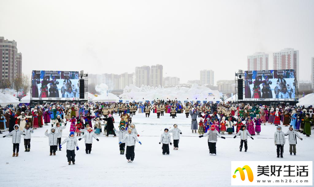 第二十一届内蒙古自治区冰雪那达慕开幕式彩排尽显“民族风”(图13)