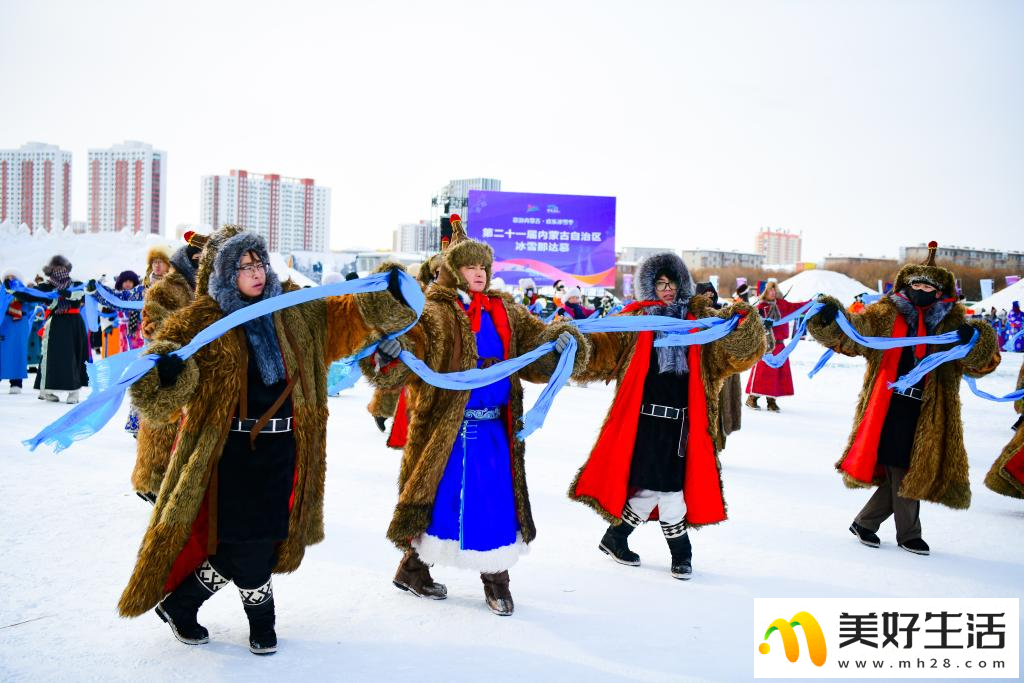 第二十一届内蒙古自治区冰雪那达慕开幕式彩排尽显“民族风”(图22)