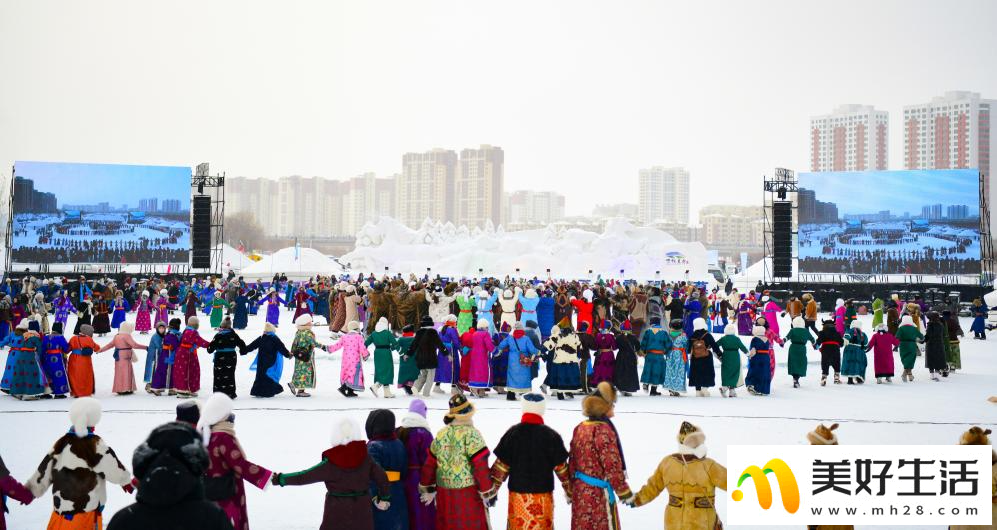 第二十一届内蒙古自治区冰雪那达慕开幕式彩排尽显“民族风”(图23)
